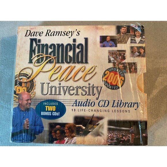 Dave Ramsey's Financial Peace University Audio CD Library Set + 2 Bonus Discs - Picture 1 of 3